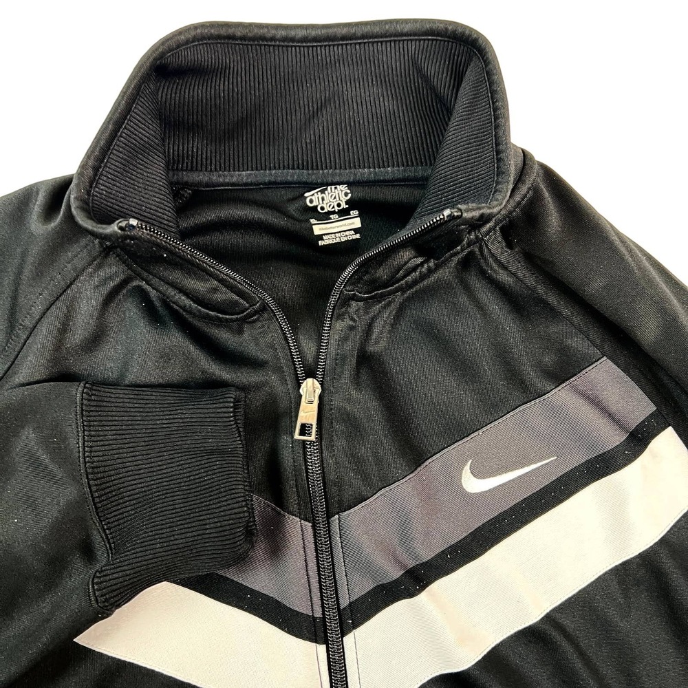 Nike The Athletic Department Track Jacket Mens Black Striker Track Full‎ Zip XL